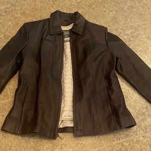 Wilsons Leather Dark Brown Jacket